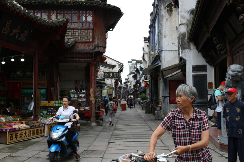 Rue traditionnelle en Chine