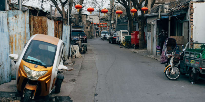 Hutong de Pékin